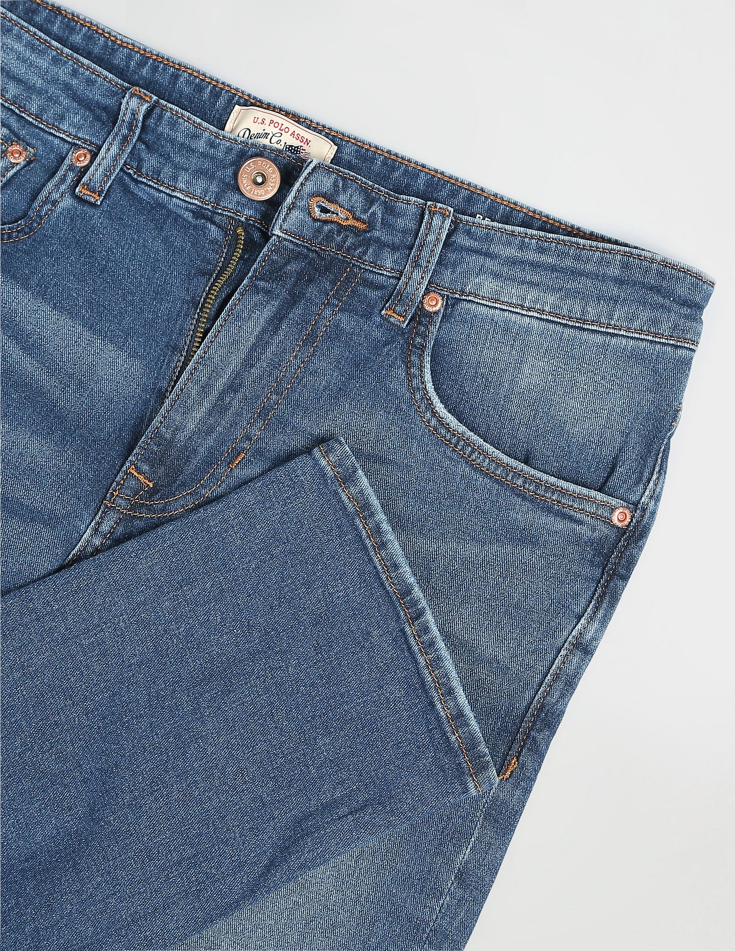 U.S. Polo Assn. Denim Co. Regallo Skinny Fit Blue Jeans