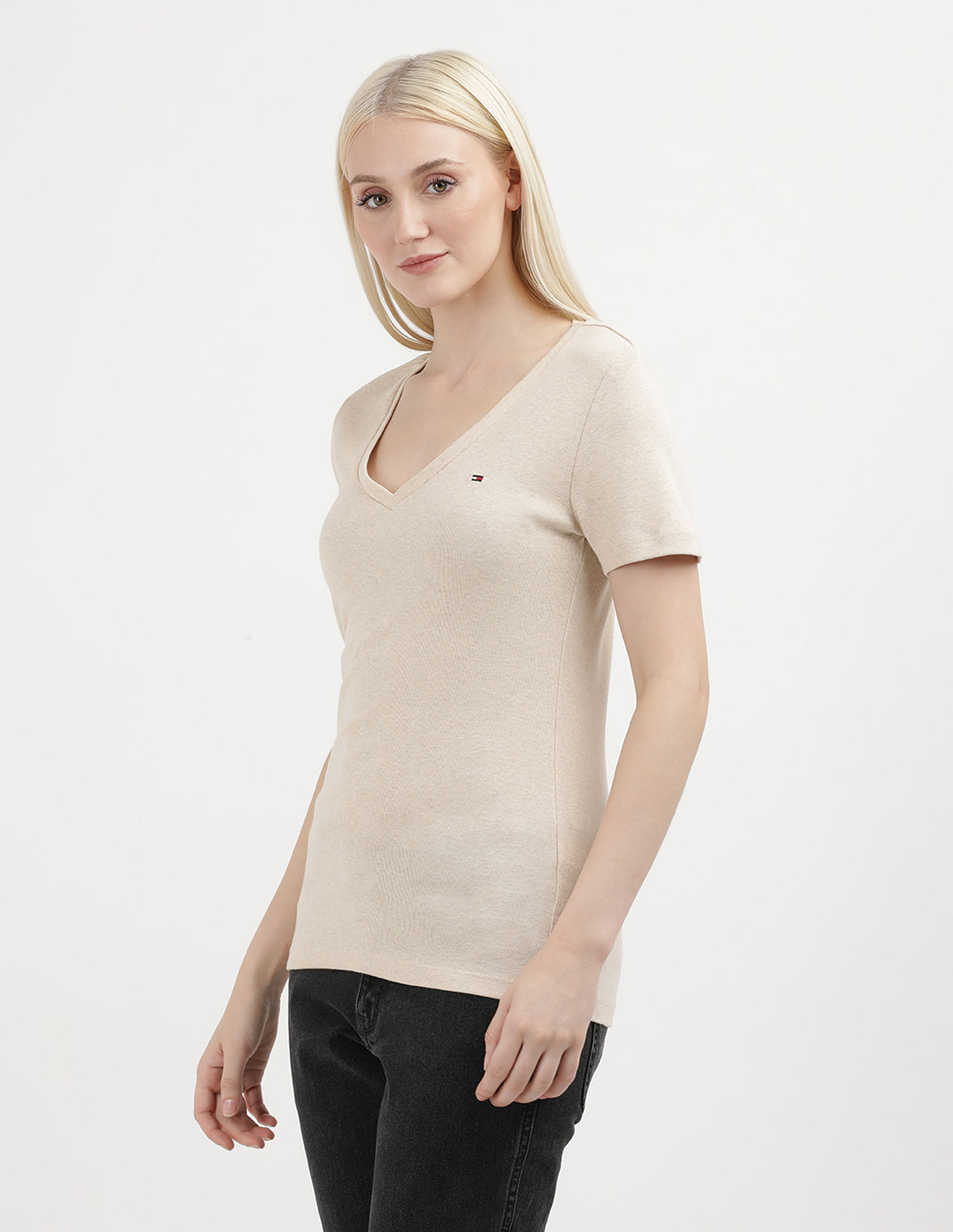 Tommy Hilfiger V-Neck Fave Core Plus T-Shirt