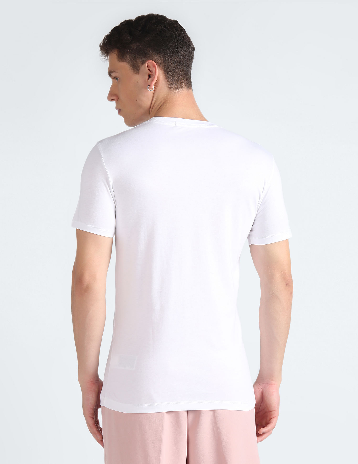 Calvin Klein Transitional Cotton Brand Print T-Shirt