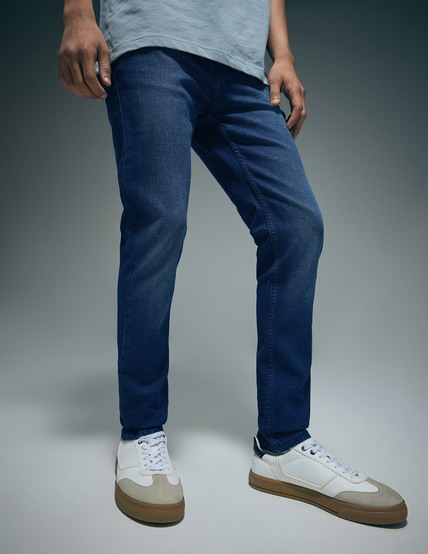 Flying Machine Morrison Super Fit Cropped Jeans