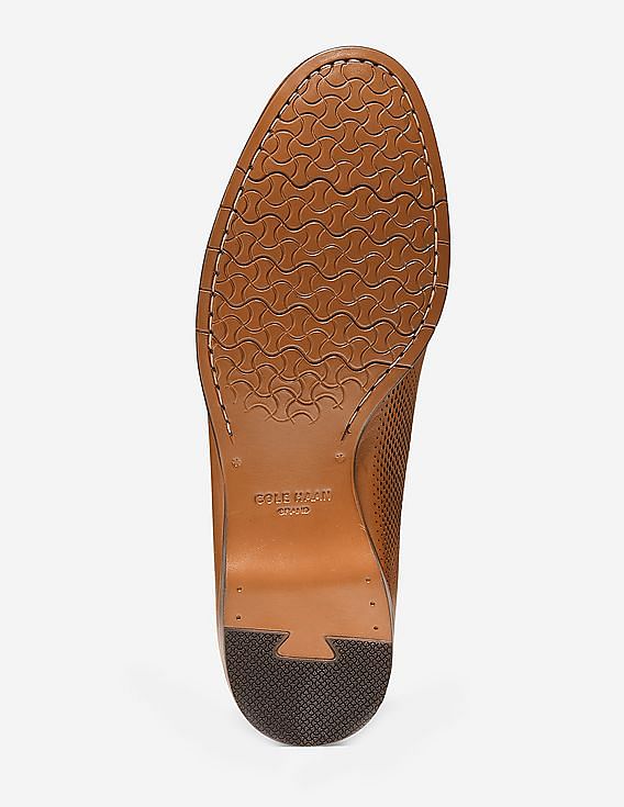 Cole Haan Men Brown Hayes Penny Loafer