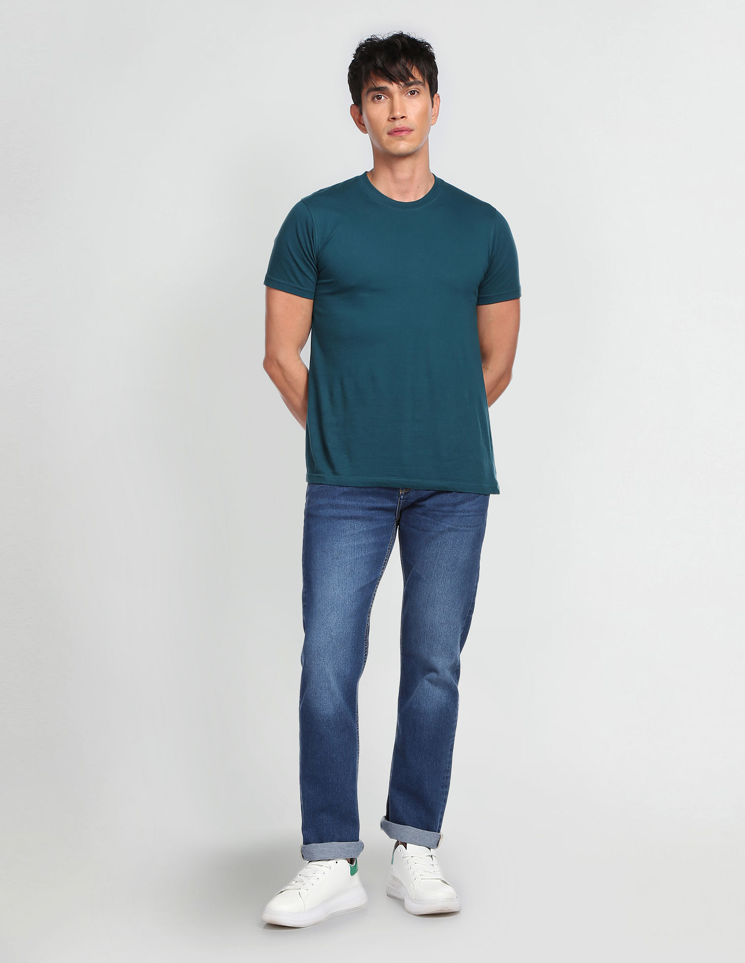 Flying Machine F-Jango Relaxed Straight Fit Jeans