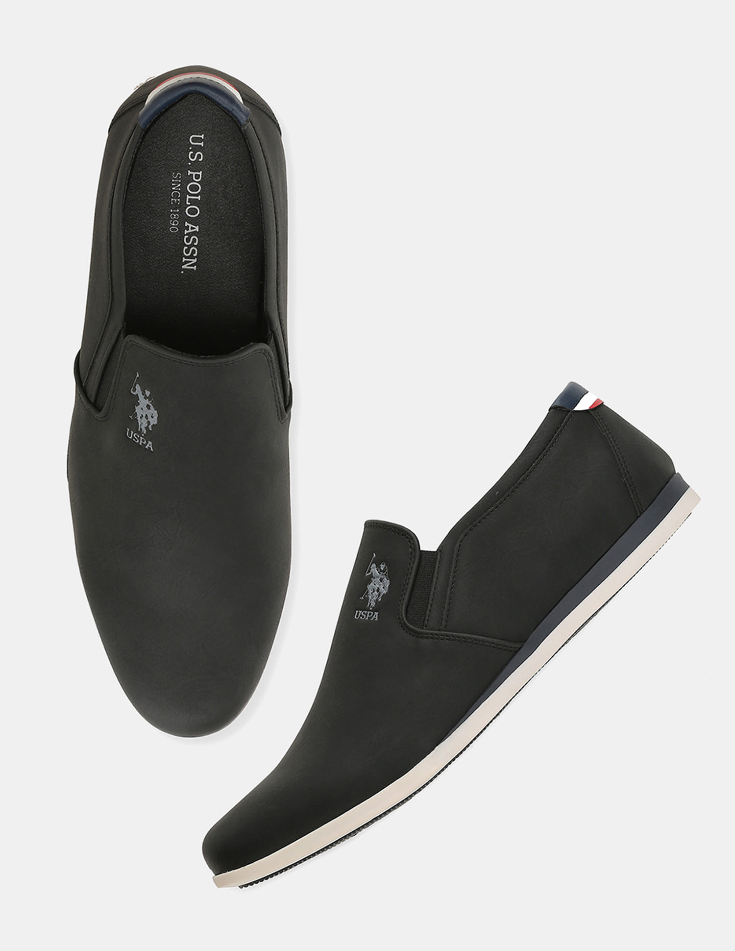Polo unisex slip on shoes Buy U.S. Polo Assn. Men Octavia 4.0 Solid Slip-on Shoes  main image 4