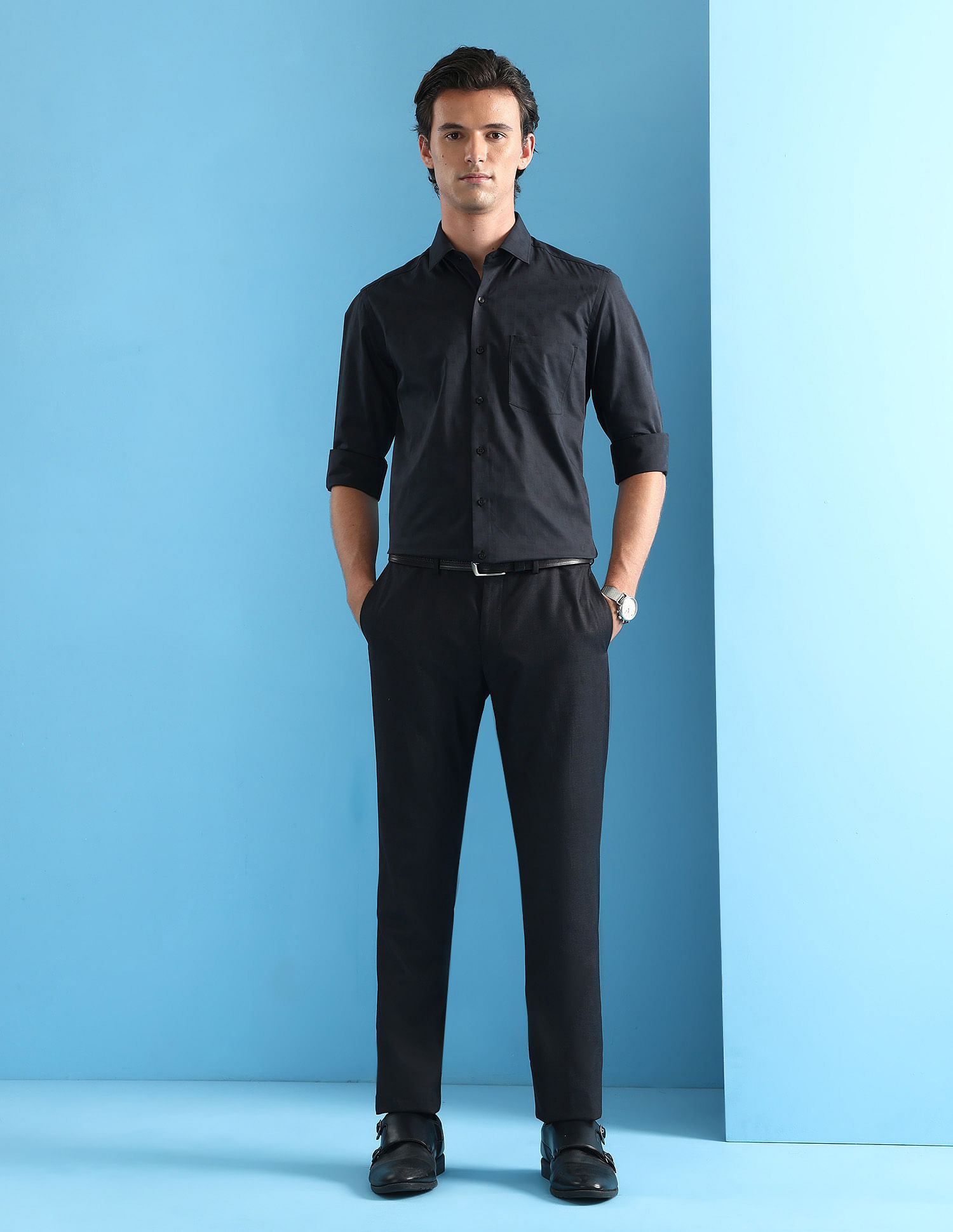 Arrow Manhattan Slim Fit Velocity Shirt