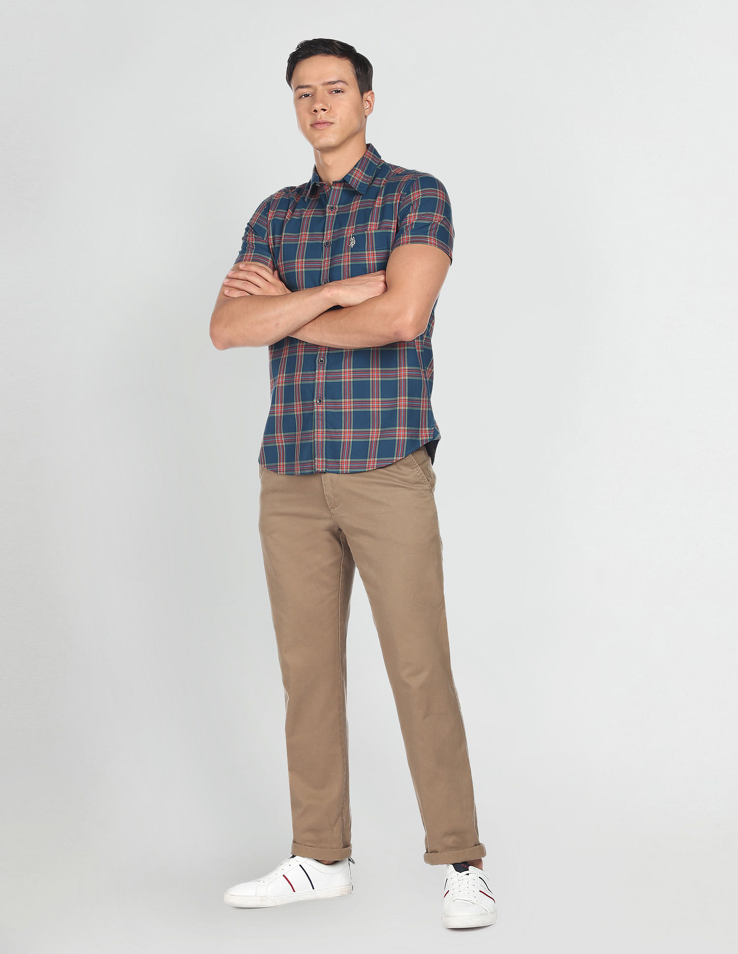 U.S. Polo Assn. Denim Co. Outdoor Check Twill Shirt