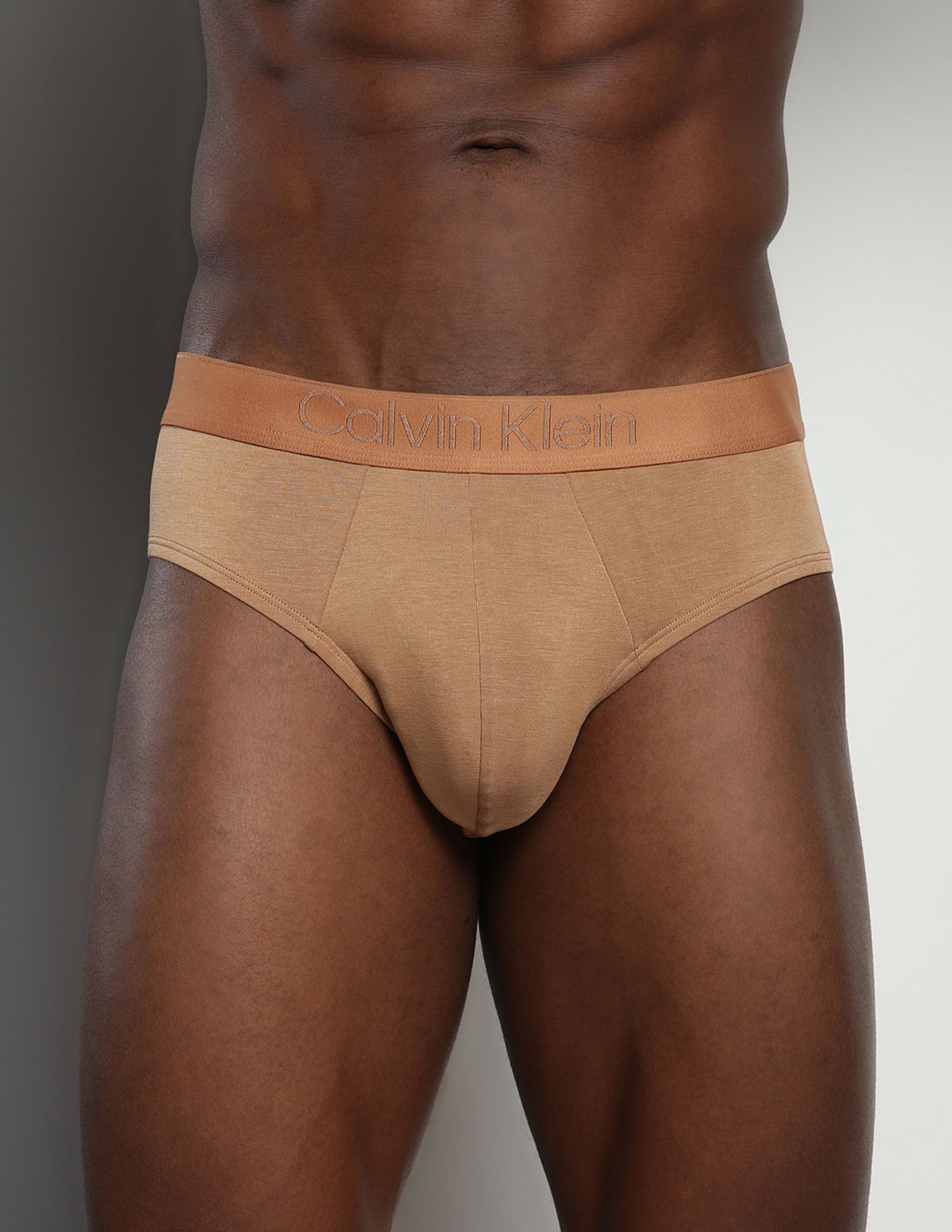 Calvin Klein Underwear Tonal Waist Solid Briefs - Pack Of 3