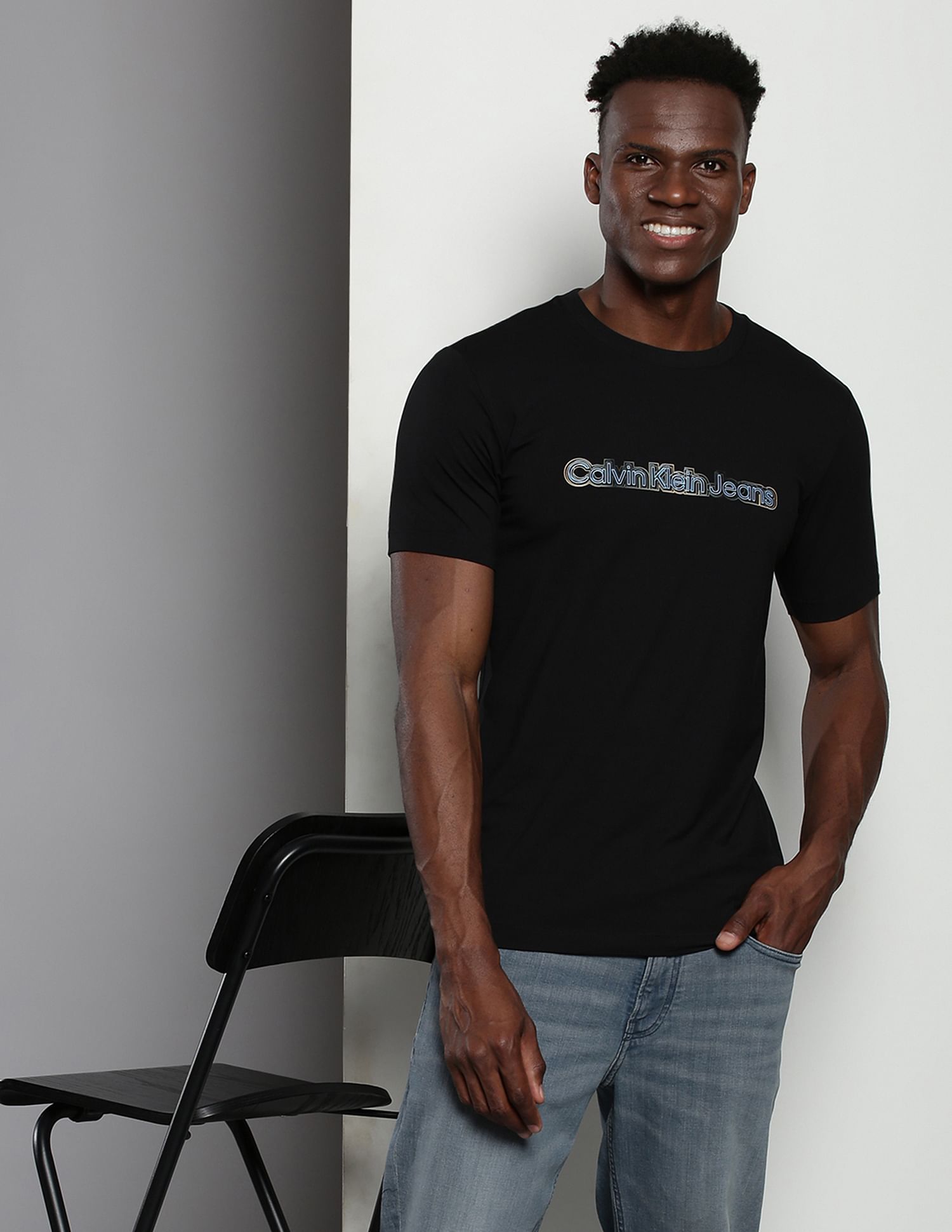 Buy Calvin Klein Sustainable Cotton Slim Fit T Shirt NNNOW