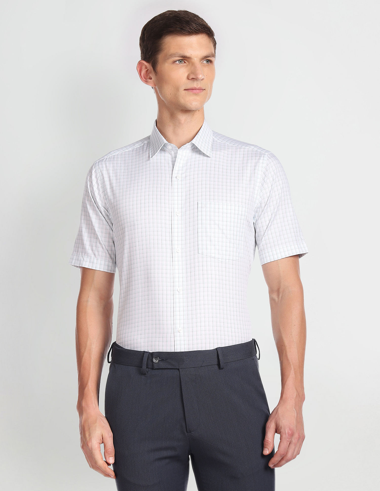 Arrow Tartan Check Dobby Shirt
