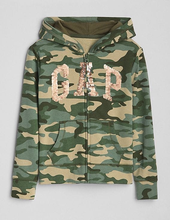 Sweat à Capuche Blanc Fille Kaporal Peace Fime | Espace des marques