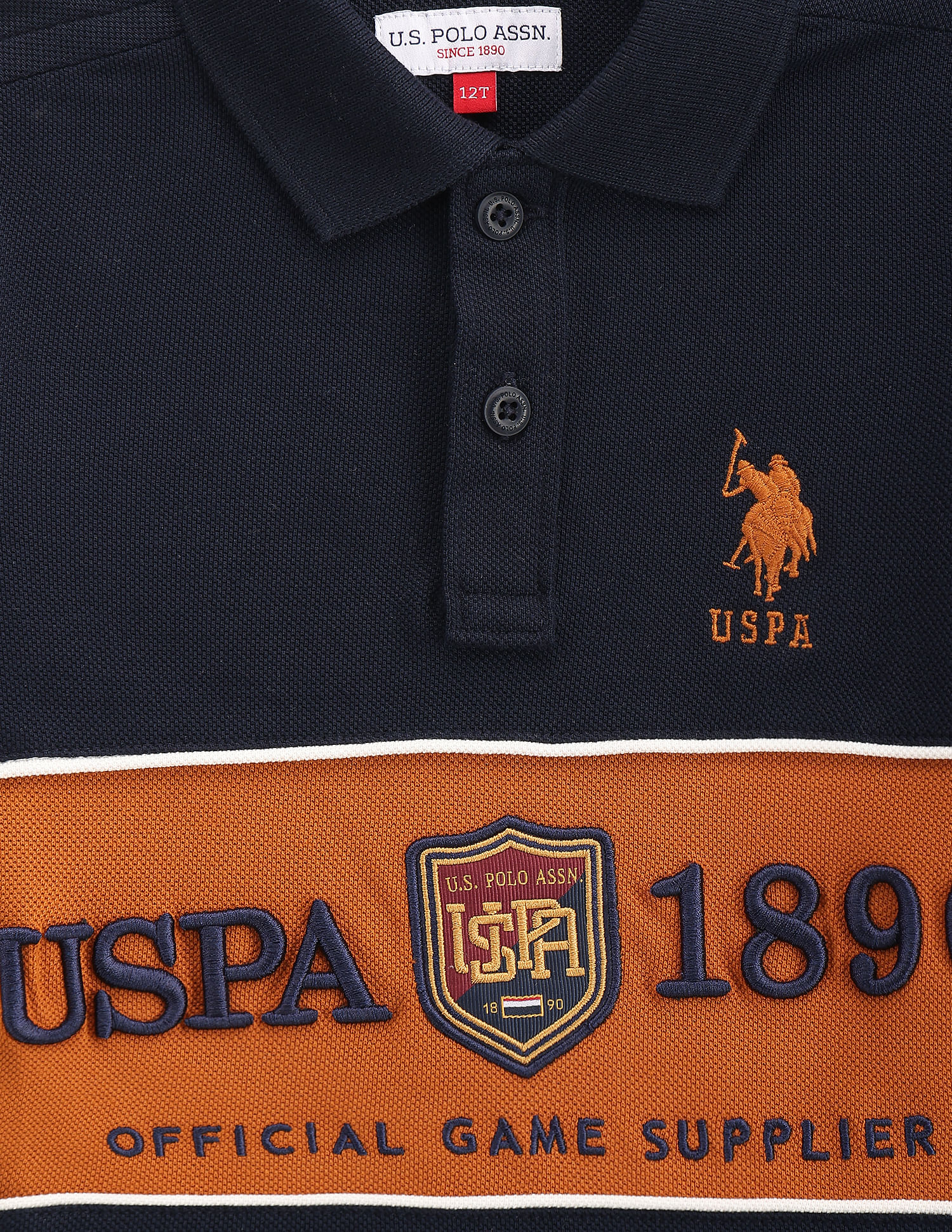 U.S. Polo Assn. Kids Boys Embroidered Polo Shirt