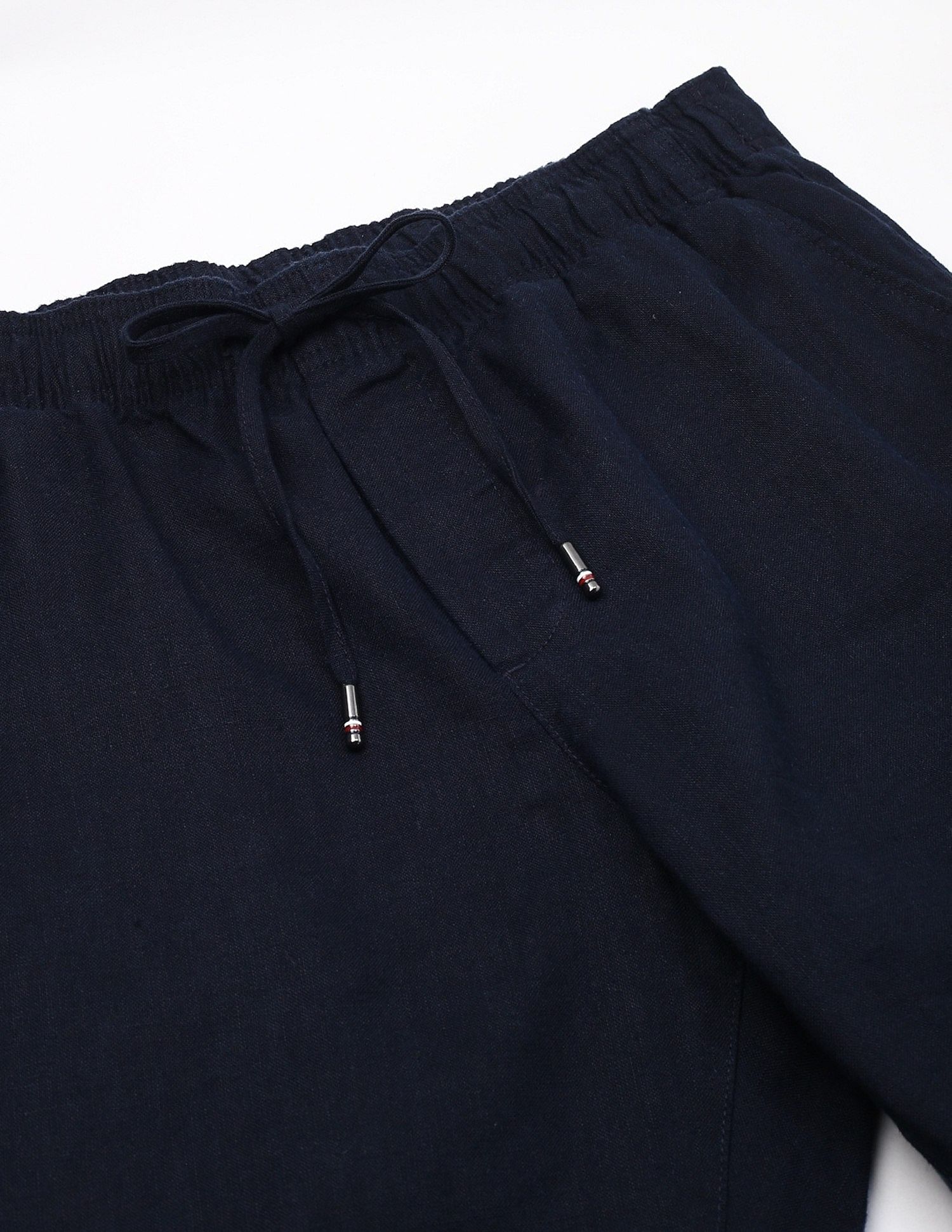 Tommy Hilfiger Relaxed-Fit Solid High-Rise Shorts