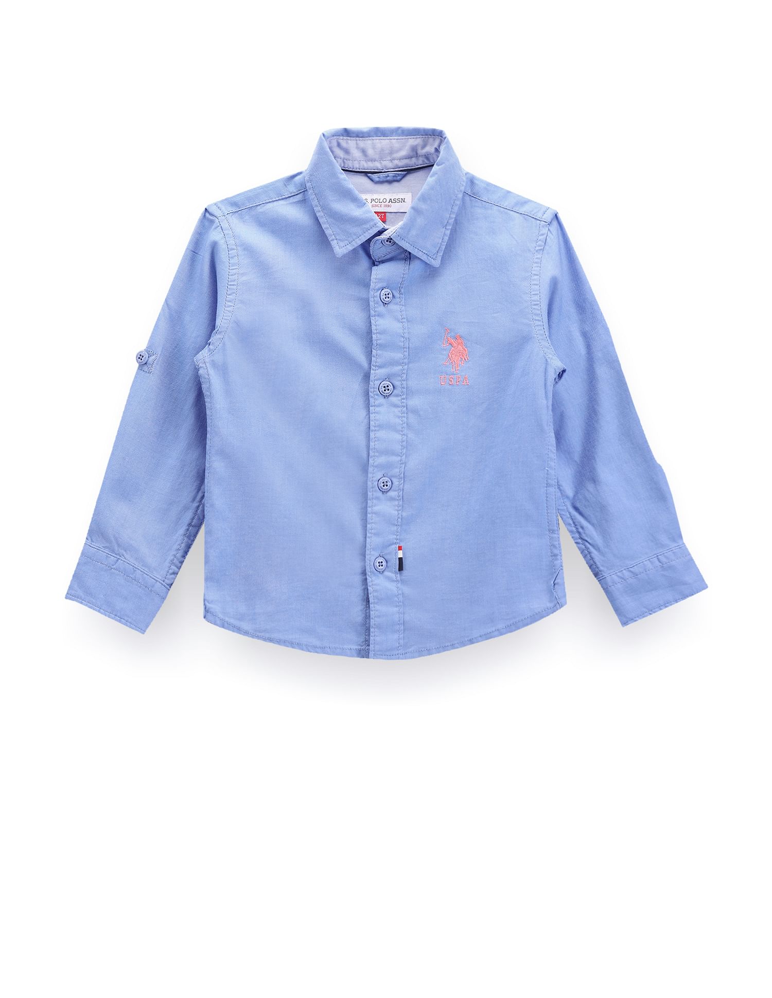 U.S. Polo Assn. Kids Boys Cotton Twill Shirt