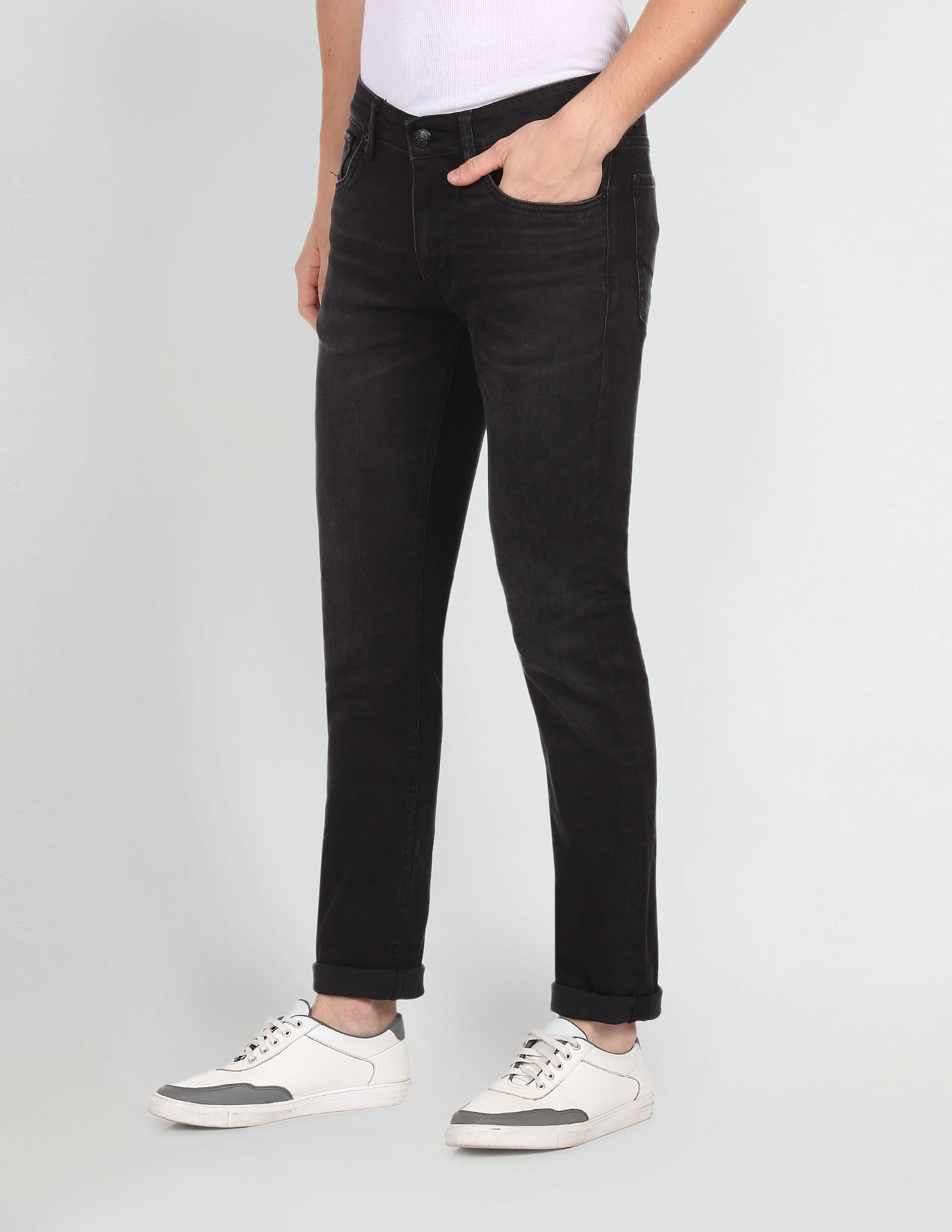 U.S. Polo Assn. Denim Co. Regallo Skinny Fit Black Jeans