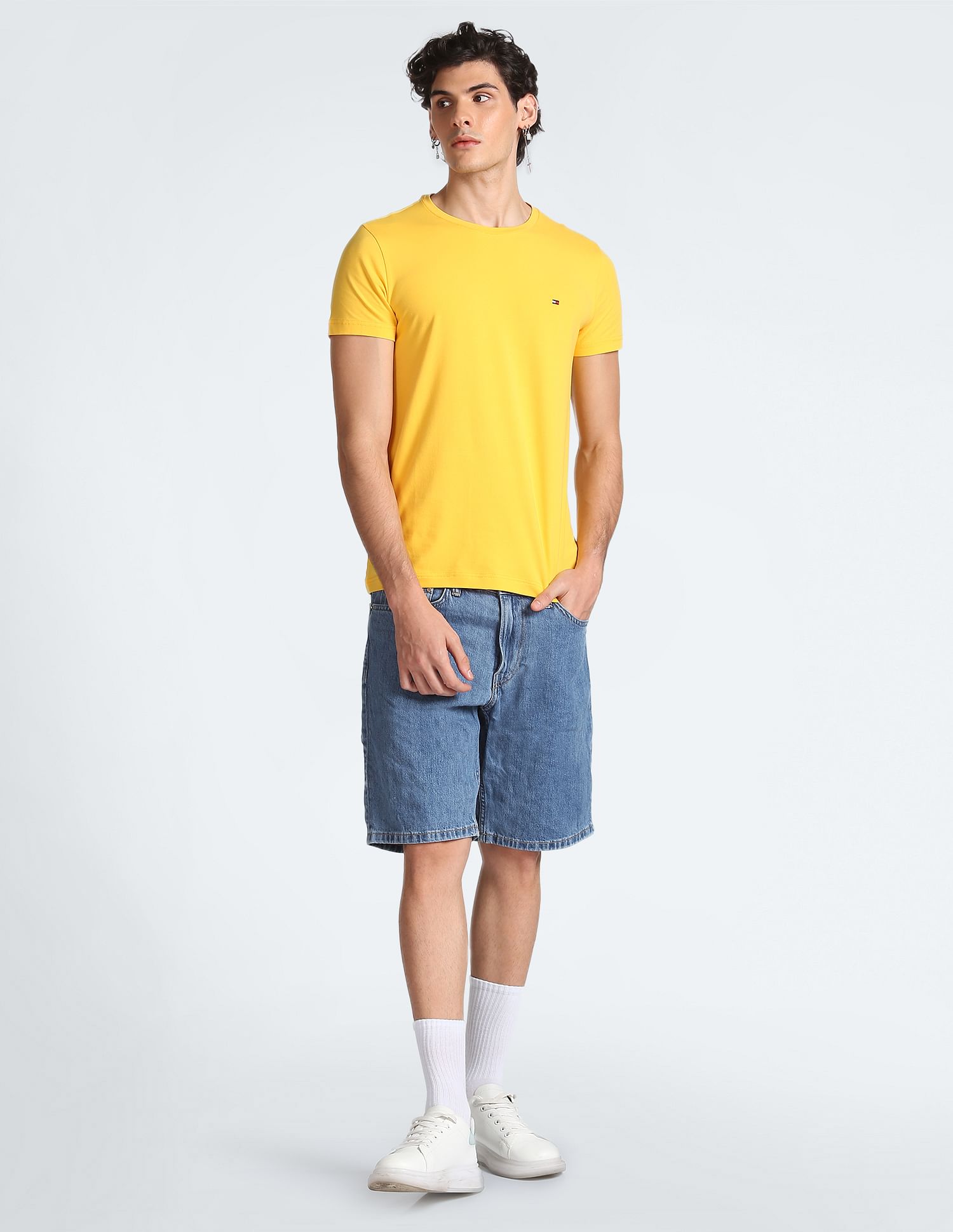 Tommy Hilfiger Transitional Organic Cotton Stretch Slim Fit T-Shirt