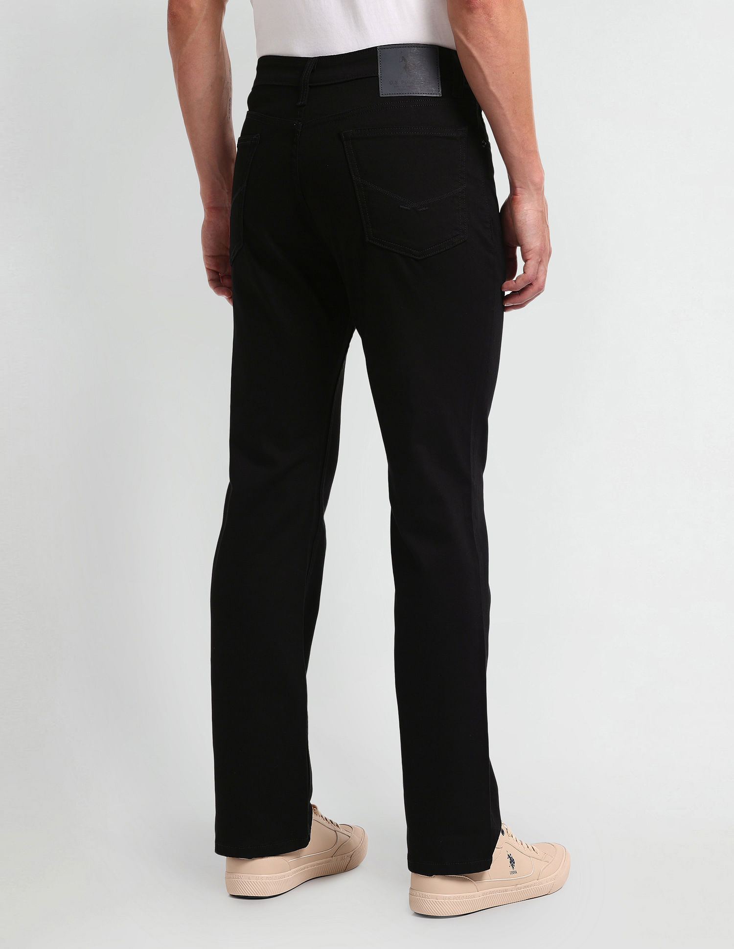 U.S. Polo Assn. Denim Co. Connor Boot Cut Black Jeans