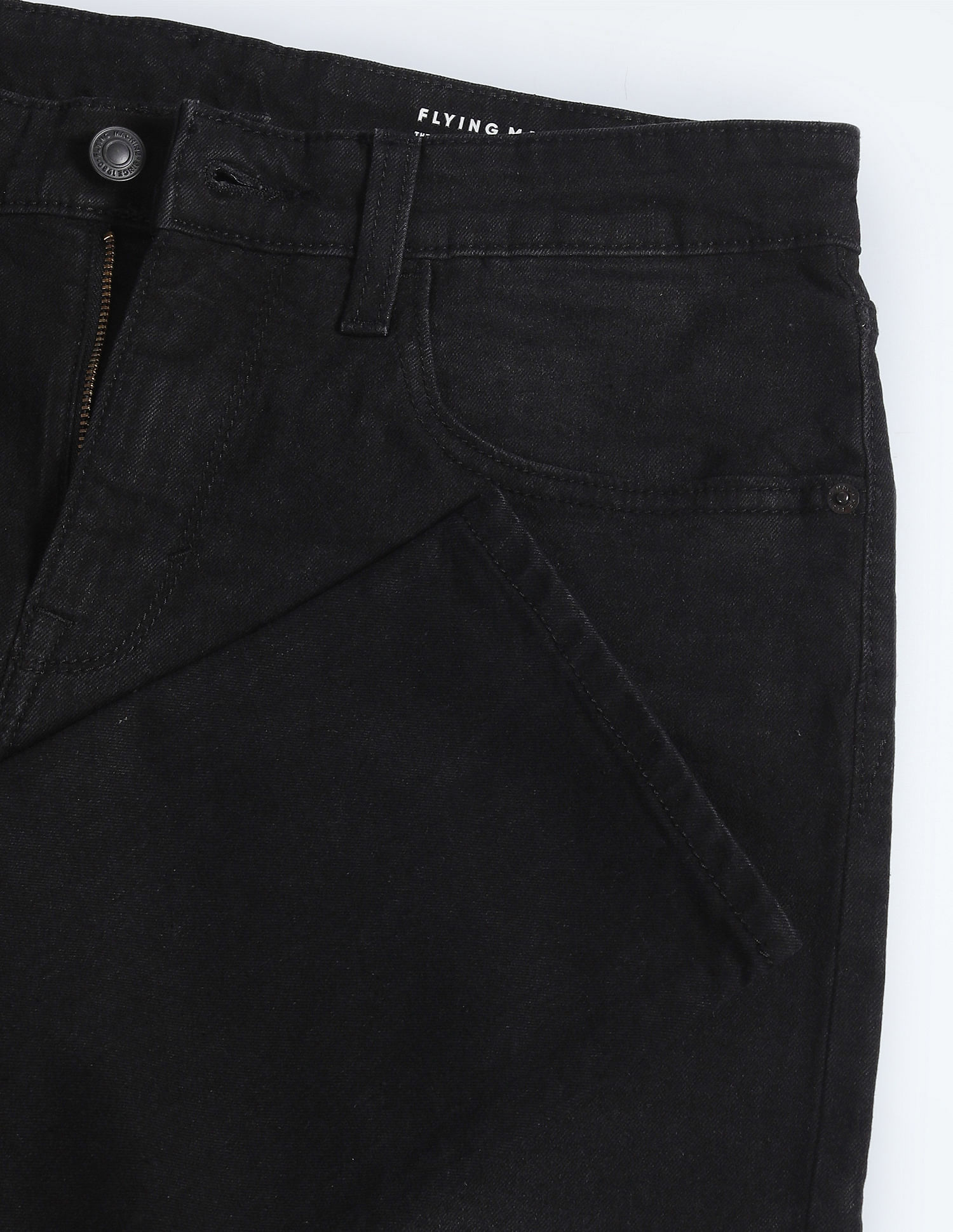 Flying Machine Slash Slim Tapered Rinsed Jeans
