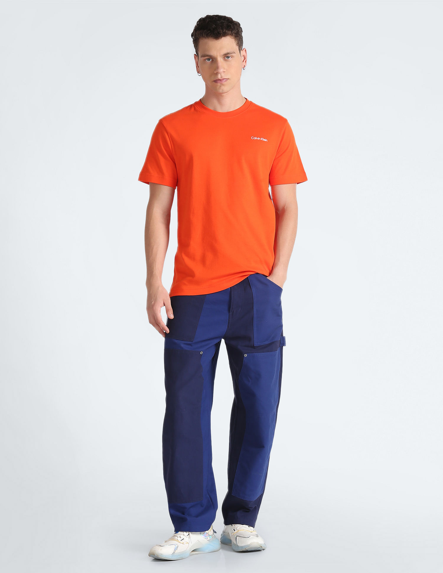 Calvin Klein Organic Cotton Solid T-Shirt
