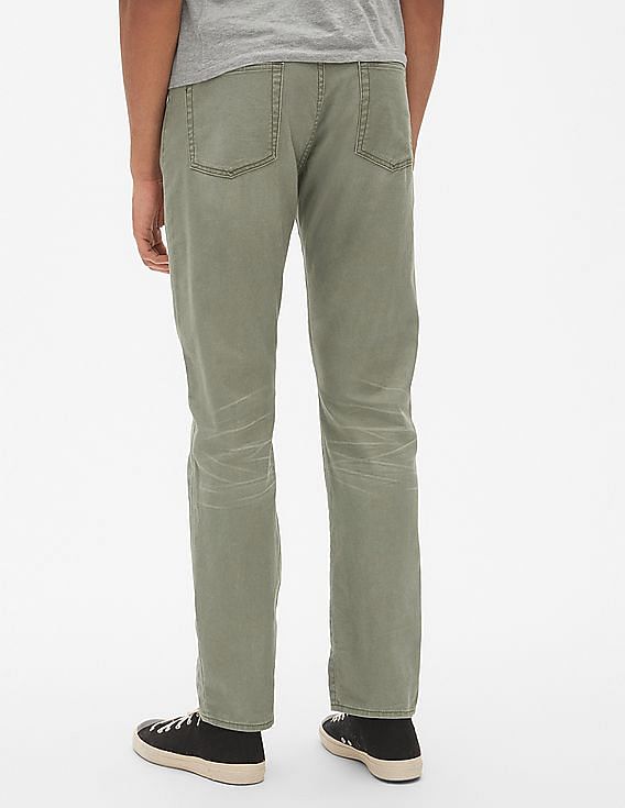 wearlight slim khakis with gapflex