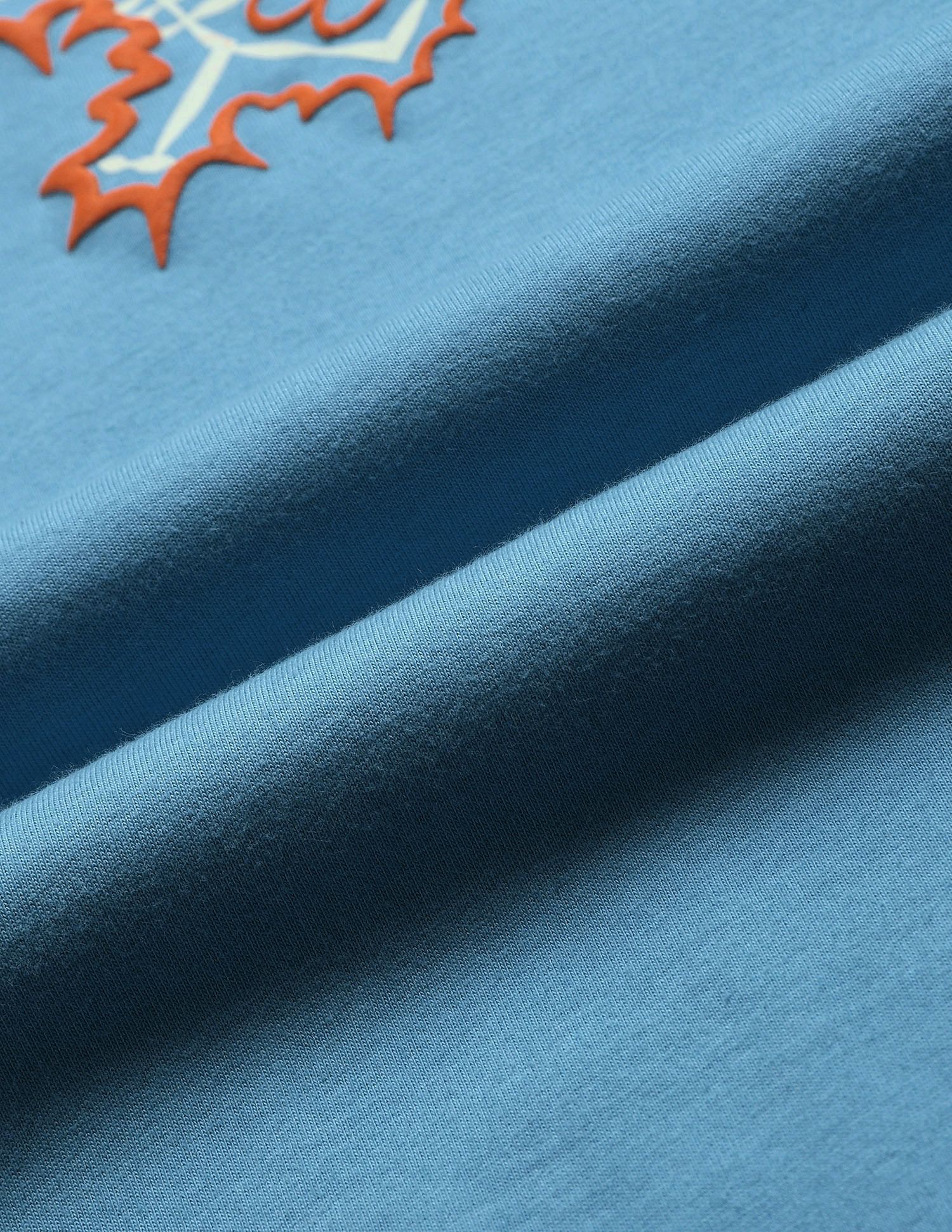 Flying Machine Graphic Printed  Pure Cotton Relaxed Fit T-shirt