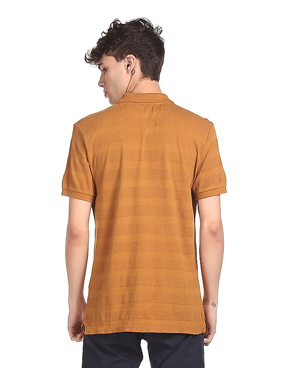 U.S. Polo Assn. Structured Stripe Cotton Polo Shirts