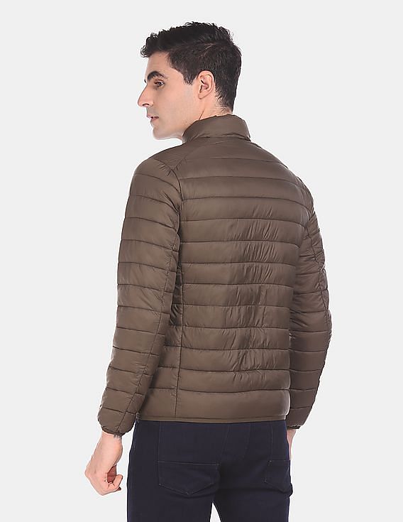 U.S. Polo Assn. Stand Collar Quilted Puffer Jacket