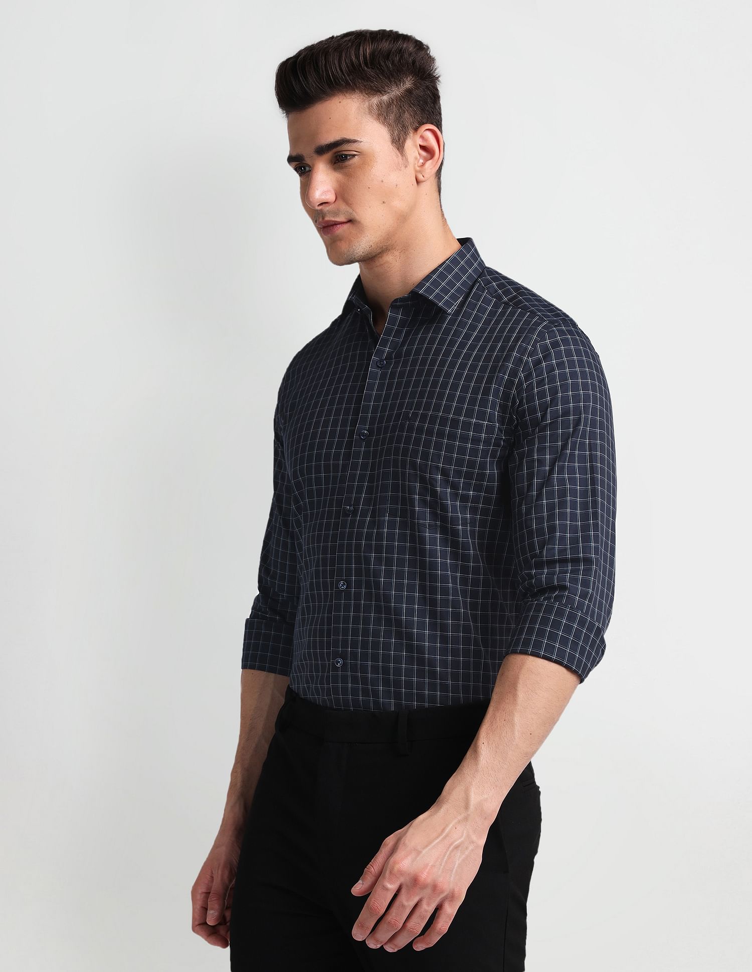 Arrow Classic Regular Fit Cotton Shirt