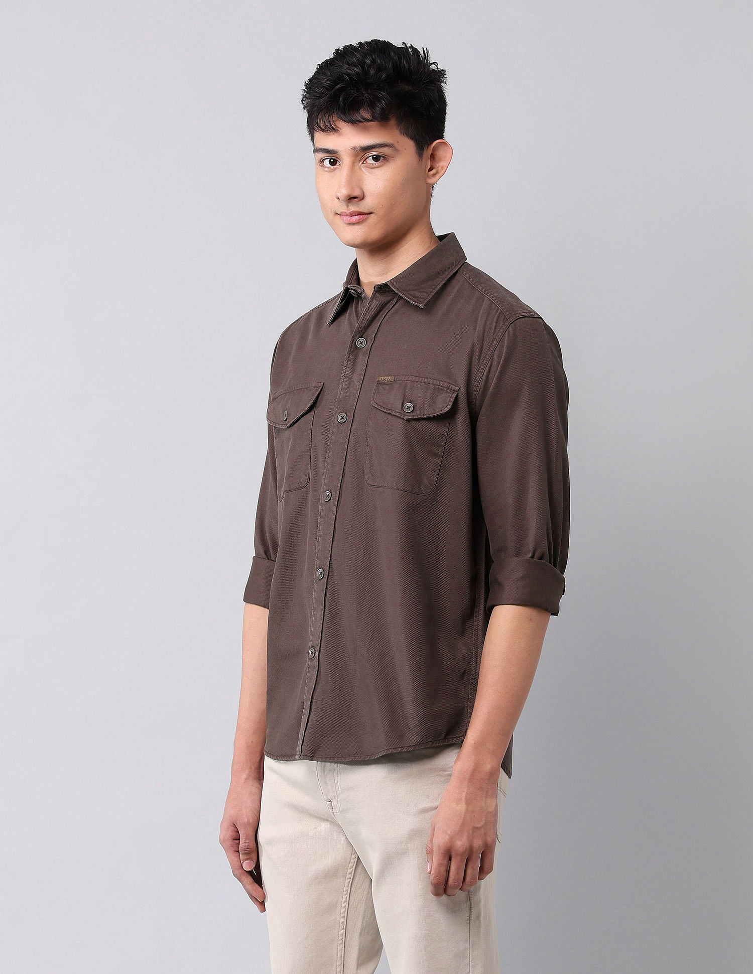 U.S. Polo Assn. Denim Co. Comfort Fit Twill Shirt