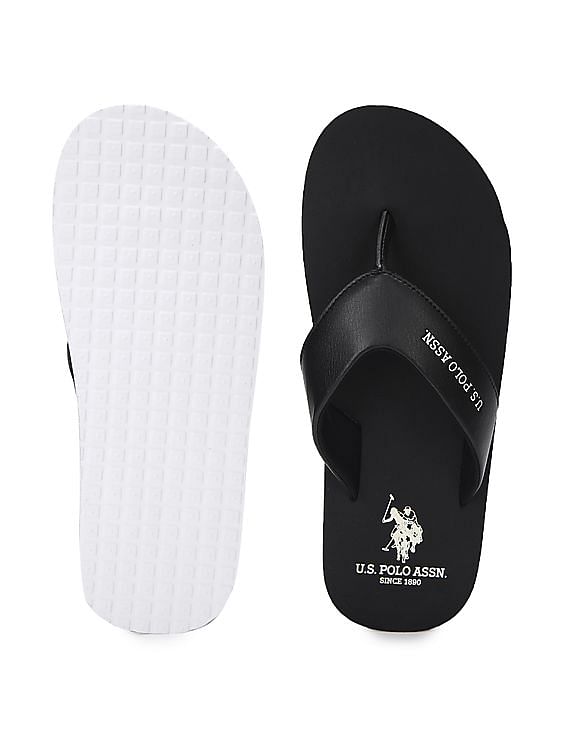 U.S. Polo Assn. V-Strap Brand Print Greda 2.0 Flip Flops