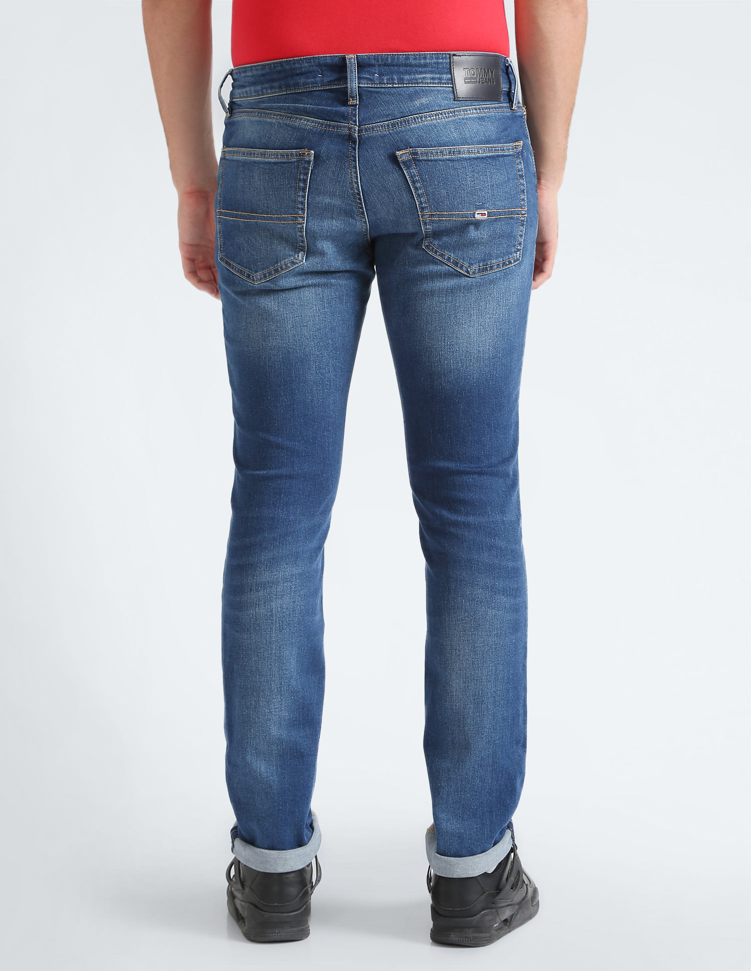 Buy Tommy Hilfiger Recycled Cotton Scanton Slim Fit Jeans