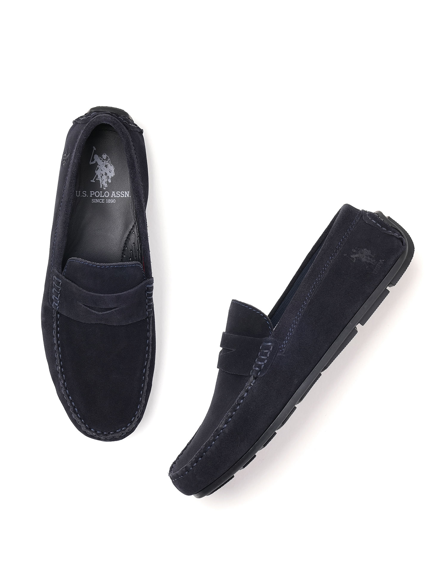U.S. Polo Assn. Round Toe Slip-Ons Terini Loafers