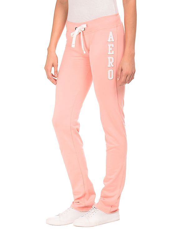 Aeropostale Brand Applique Slim Fit Track Pants