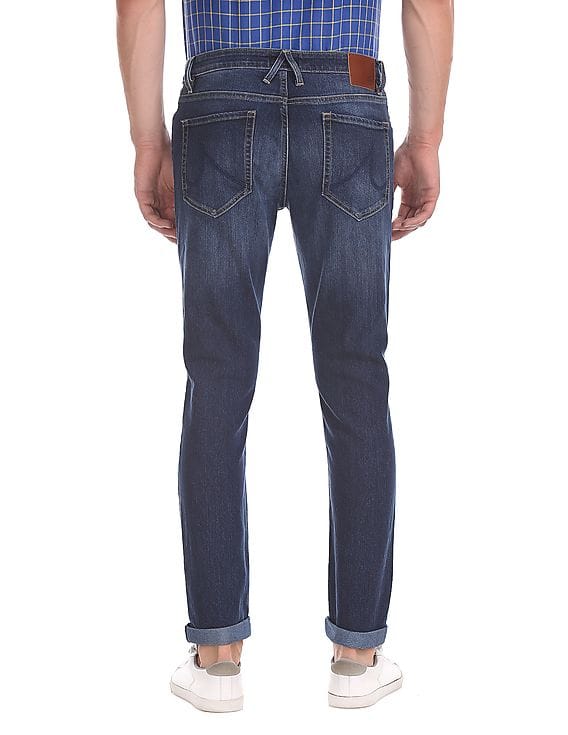Buy Arrow Sports James D Slim Fit Washed Jeans - NNNOW.com