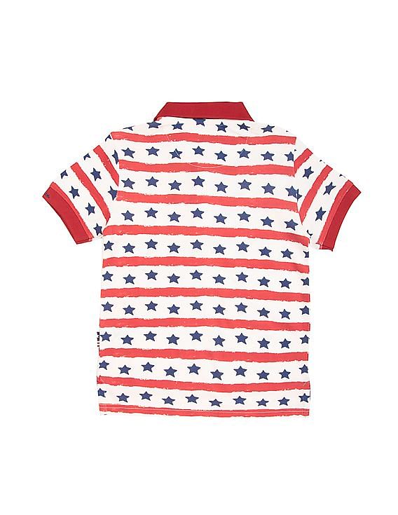 U.S. Polo Assn. Kids Boys Printed Polo Shirt