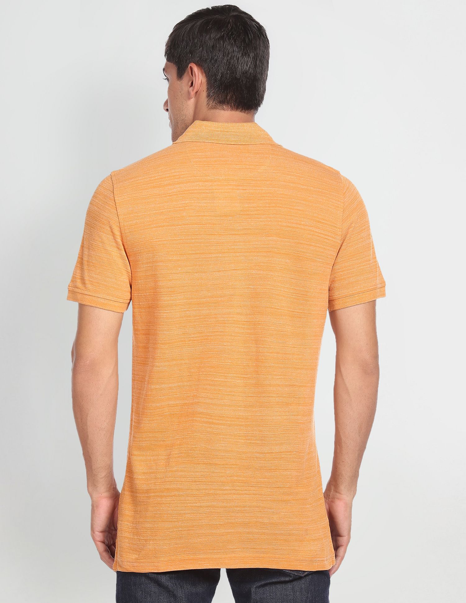 Arrow Sports Heathered Pique Polo Shirt