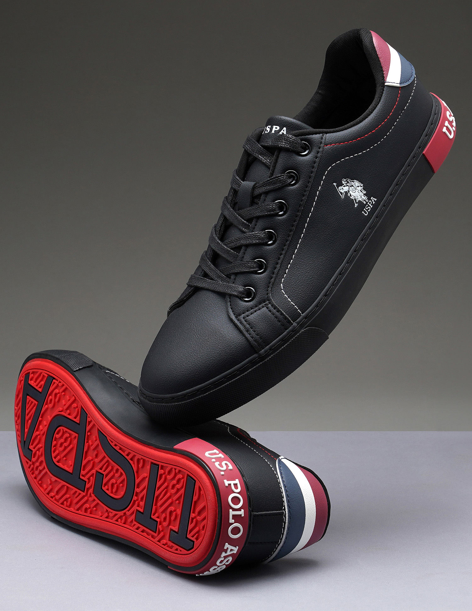 U.S. Polo Assn. Men Solid Rojas 3.0 Sneakers