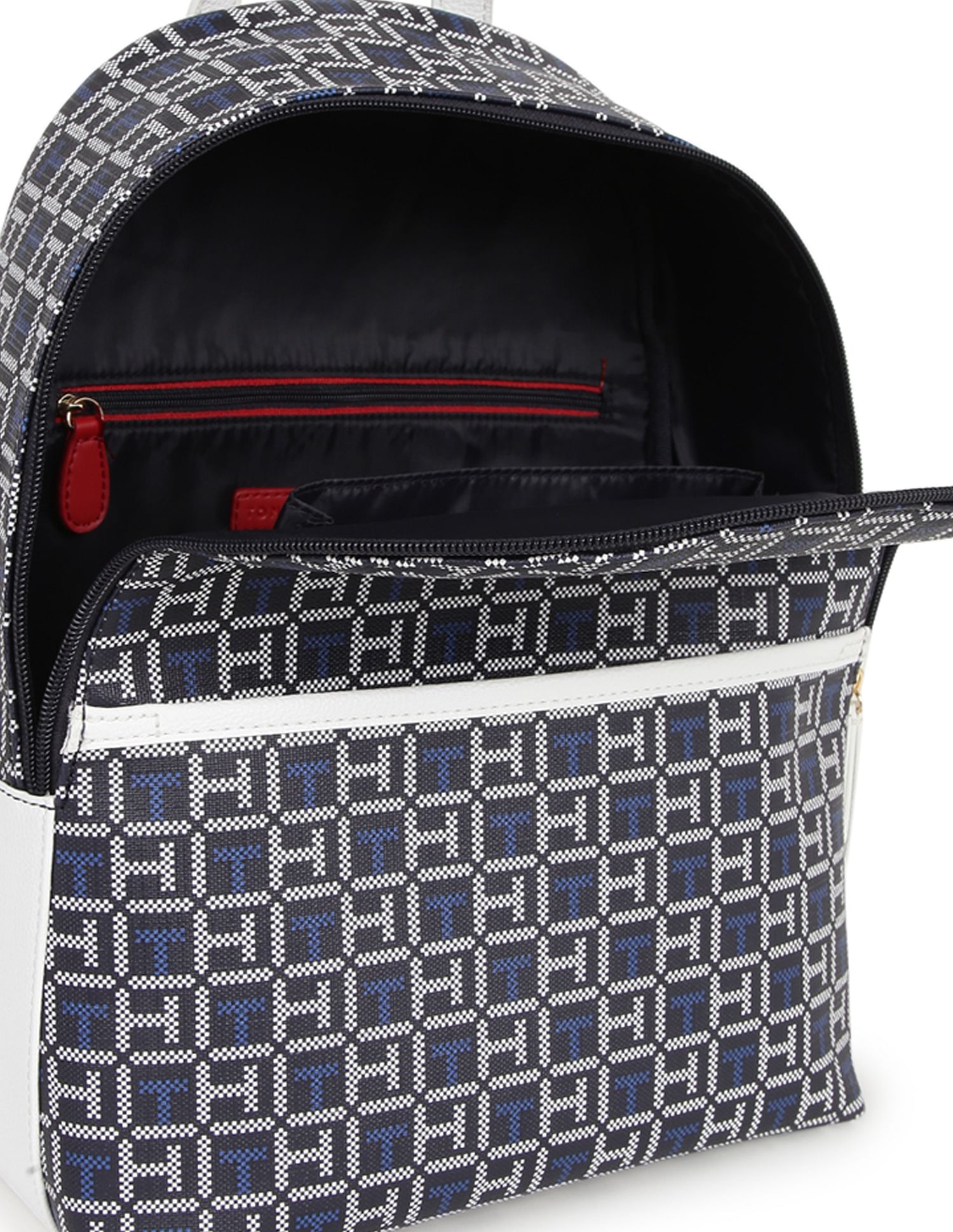 Tommy Hilfiger Women Square Monogram Chelsea Backpack