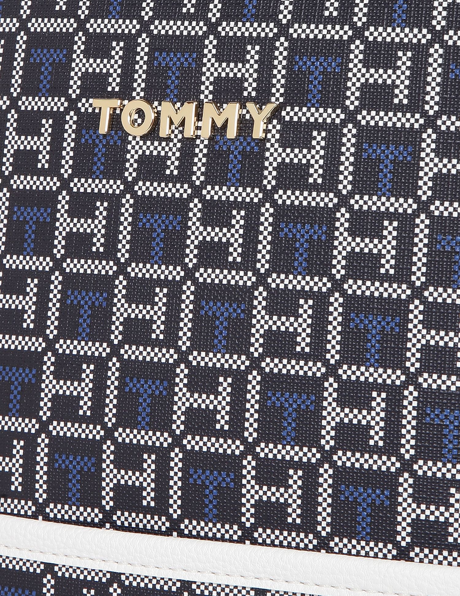 Tommy Hilfiger Women Square Monogram Chelsea Backpack
