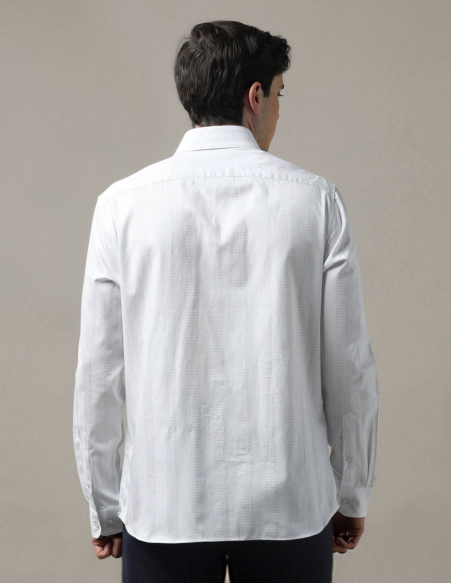Arrow Tailored Fit Textured 1851 Shirt