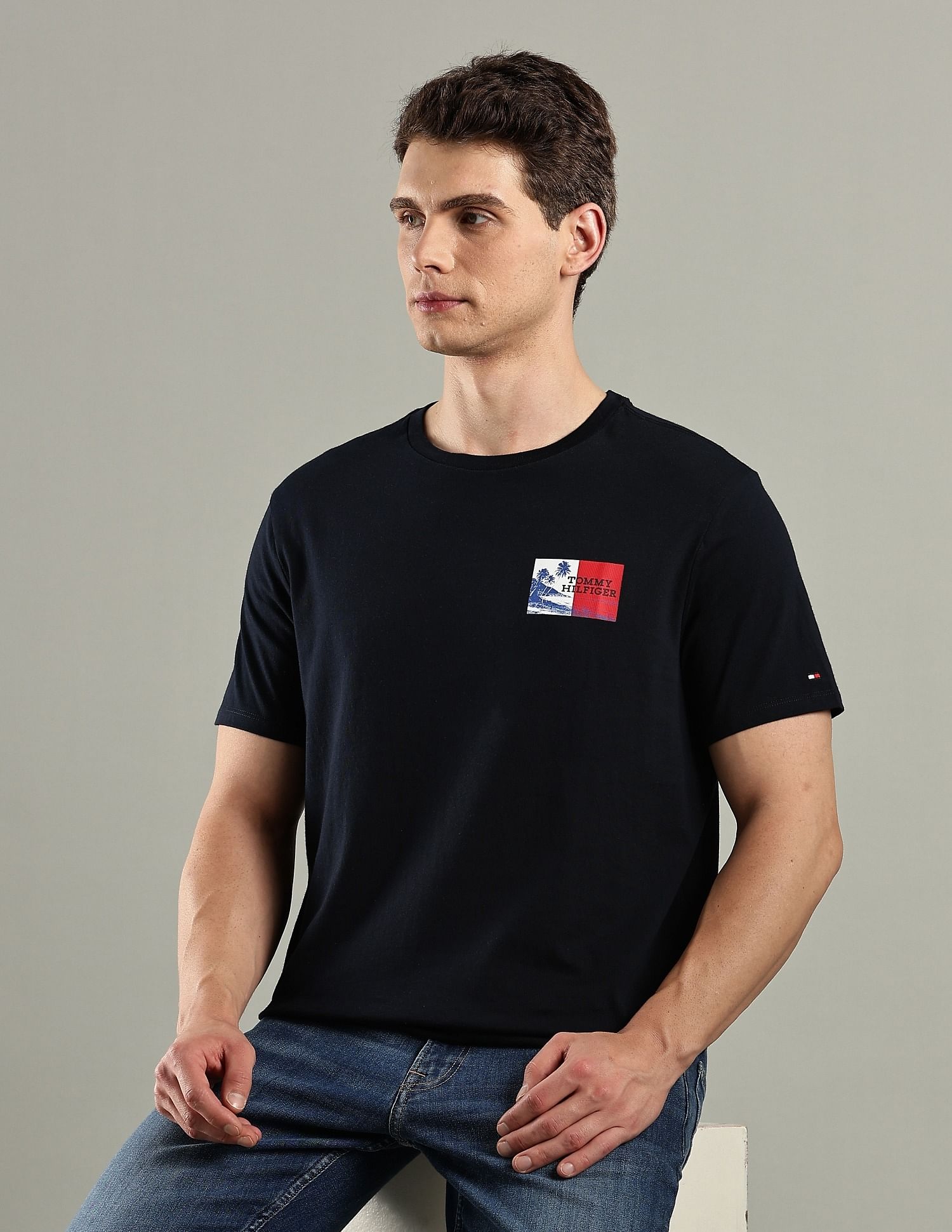 Tommy Hilfiger Graphic Regular-Fit Cotton T-Shirt