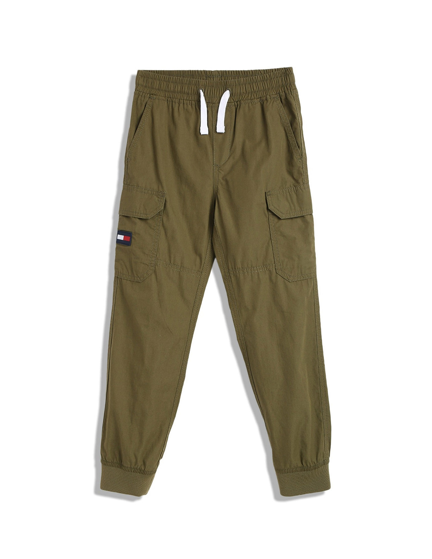 Tommy Hilfiger Kids Boys Solid Regular-Fit Cotton Jogger