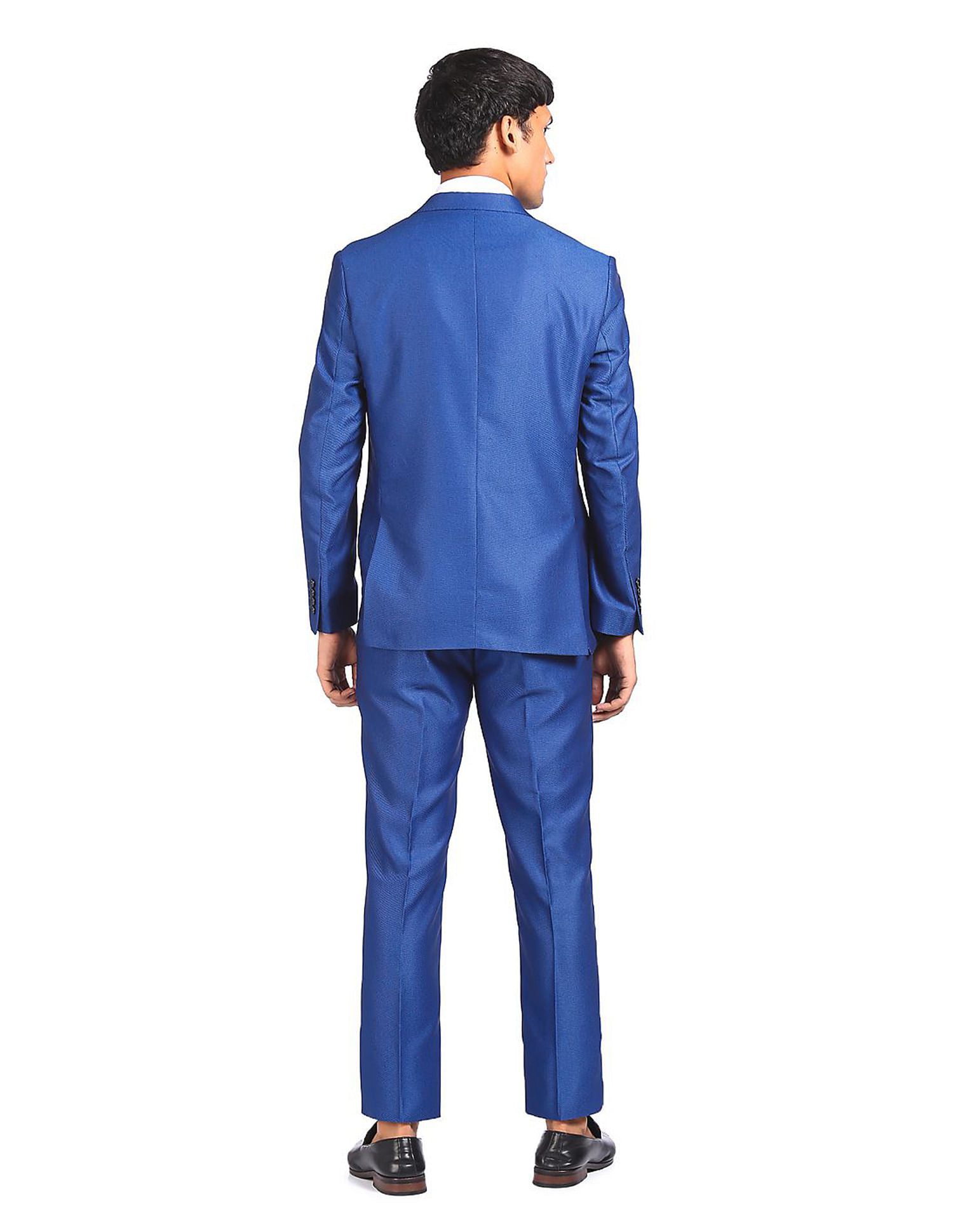 AD by Arvind Notch Lapel Collar Three Piece Suit