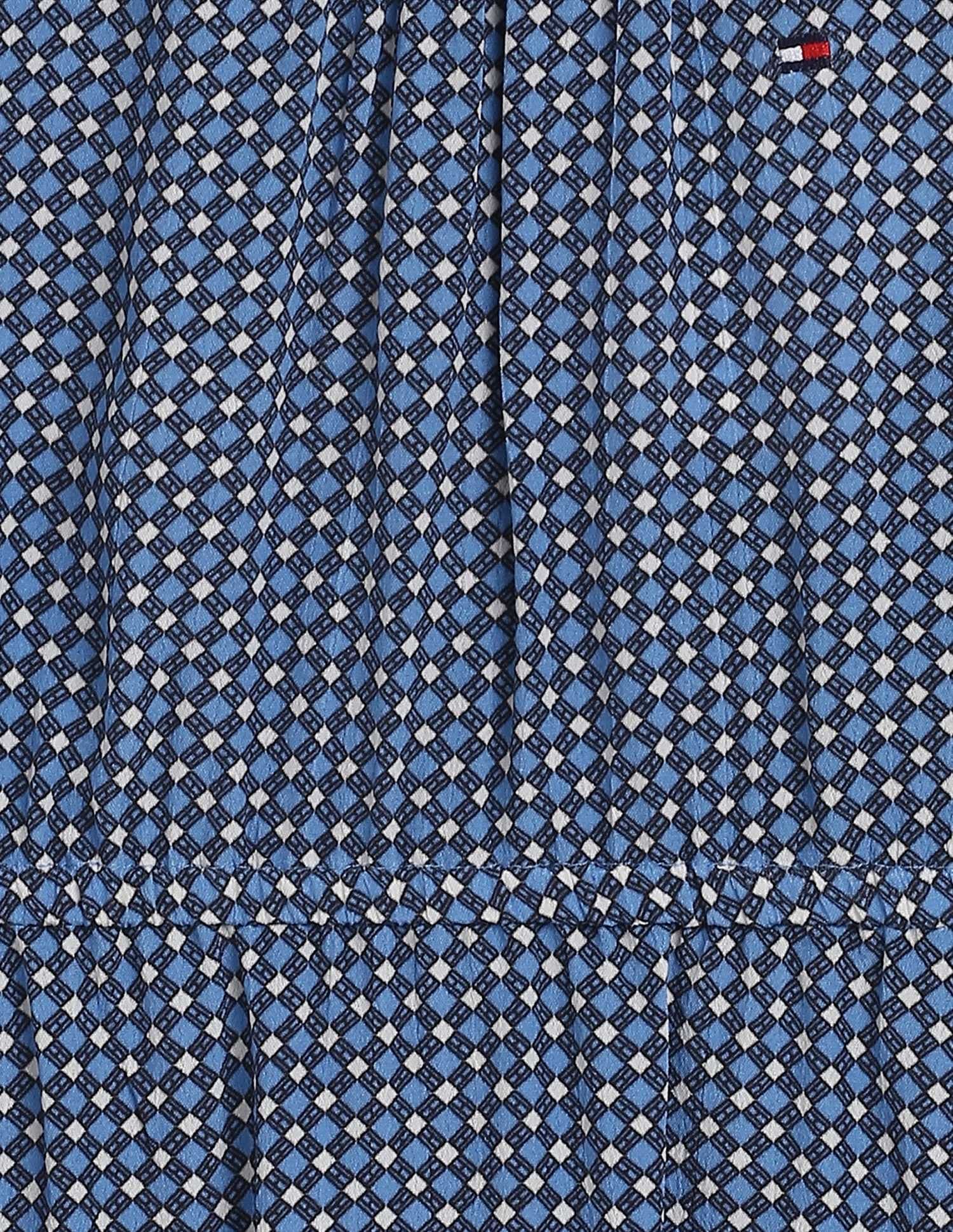 Tommy Hilfiger Kids Girls Printed Regular-Fit Viscose Dress