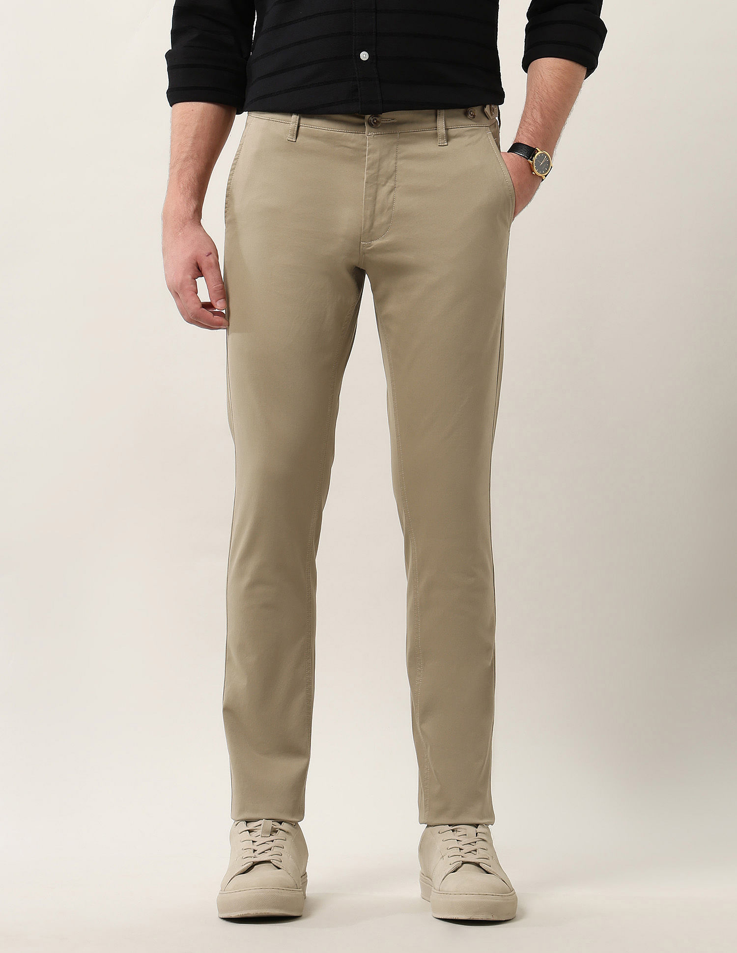 Arrow Sport Slim Fit Air Soft Trousers