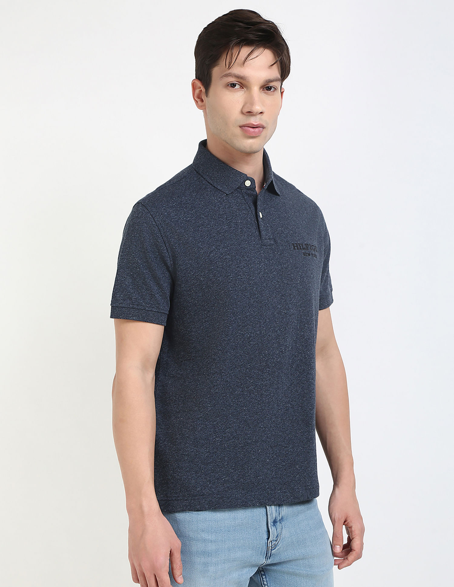 Tommy Hilfiger Solid Regular Fit Polo Shirt