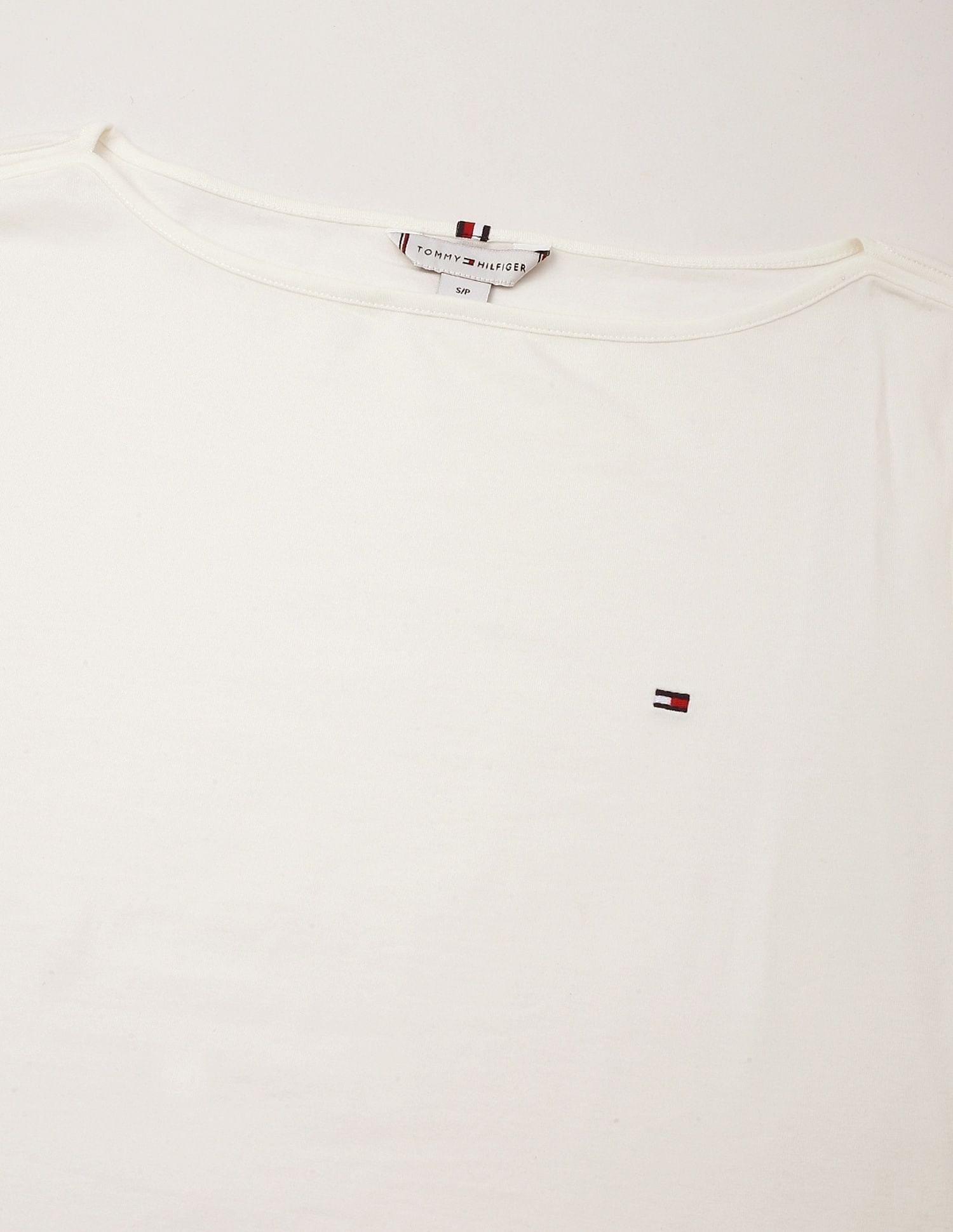 Tommy Hilfiger Solid Slim-Fit Cotton T-Shirt