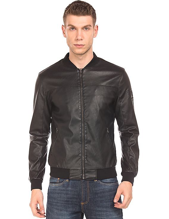 Flying machine hotsell leather jackets