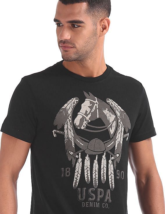U.S. Polo Assn. Denim Co. Standard Fit Printed T-Shirt