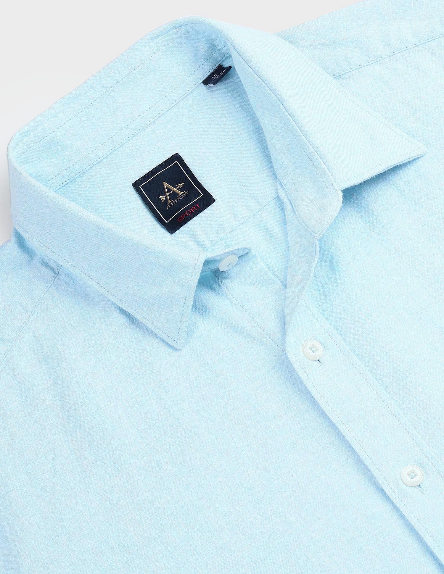 Arrow Sport Manhattan Slim Fit Cotton Shirt