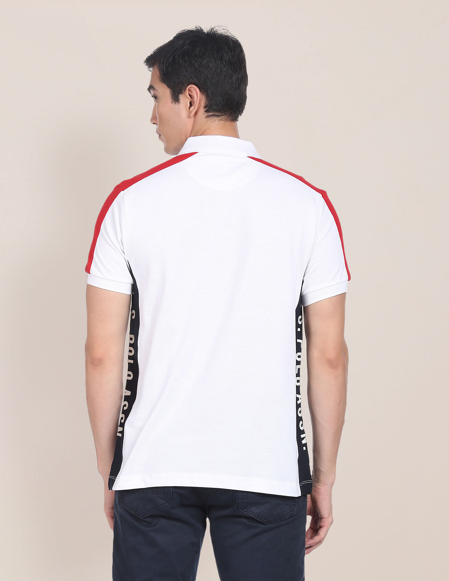 U.S. Polo Assn. Cotton Pique Embroidered Logo Polo Shirt