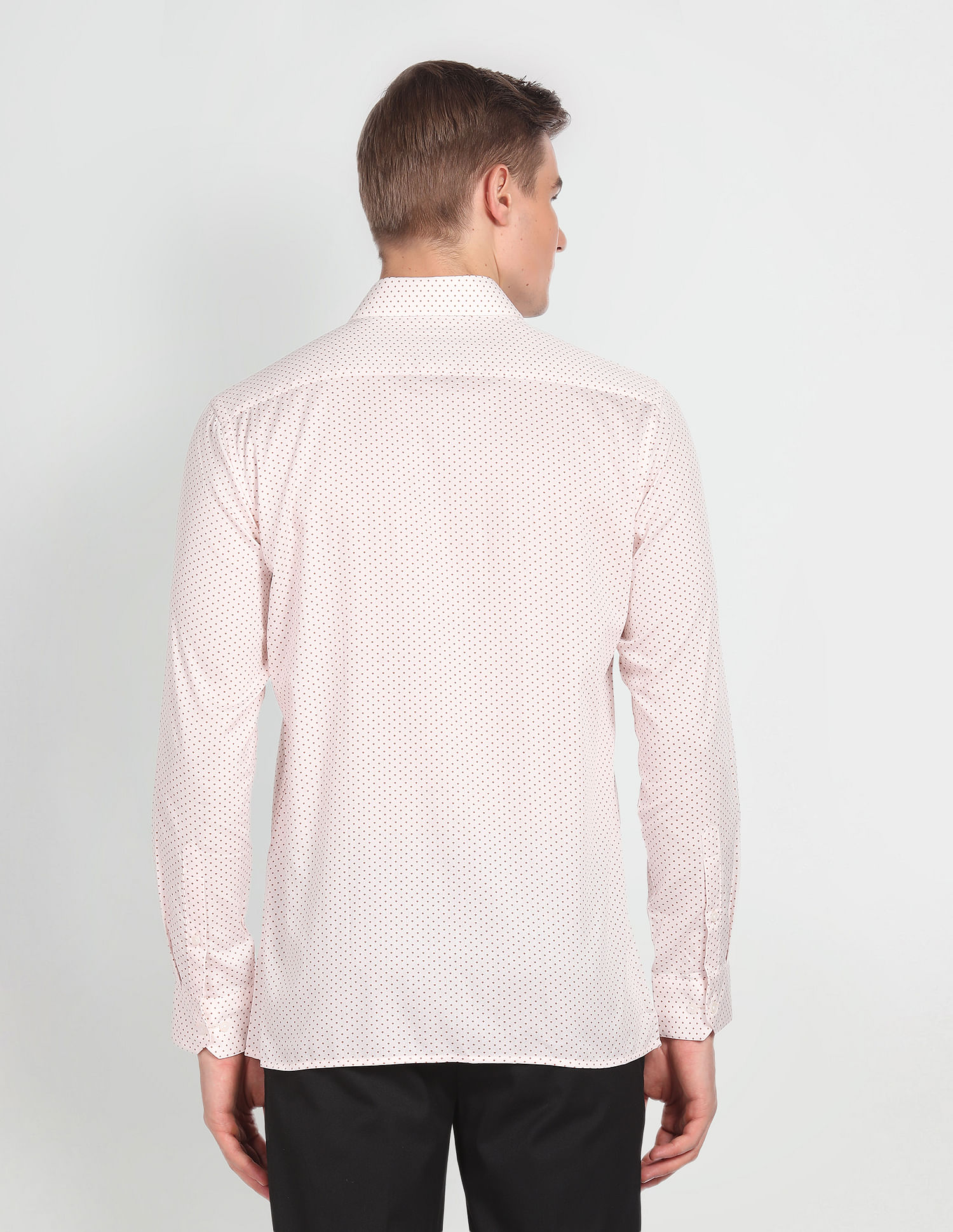 Arrow Classic Fit Geometric Print Shirt